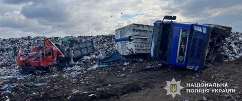 На сміттєзвалищі у Стрию постраждали двоє водіїв вантажівок