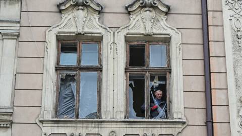 У Львові через теракт були пошкоджені вікна та двері у трьох житлових будинках