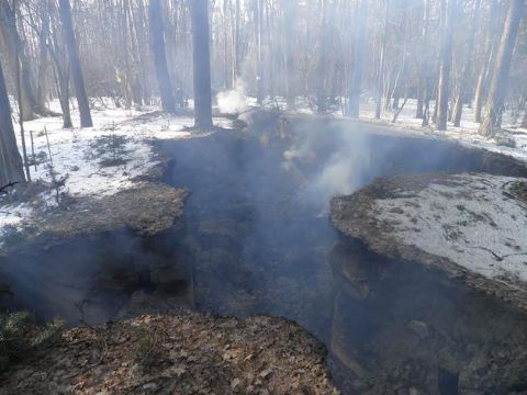 На Львівщині згорів музей-криївка УПА