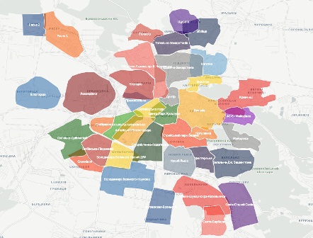 У Львові місто поділили на 39 мікрорайонів