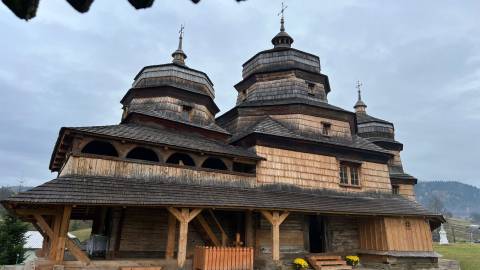 На Львівщині відреставрували дерев'яну церкву XVII століття 