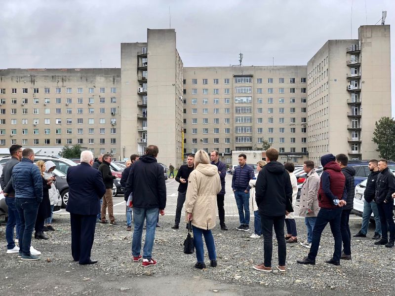 У Львові показали ділянку, призначену для будівництва реабілітаційного центру