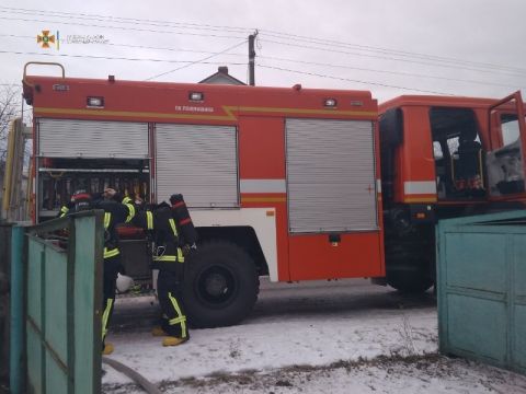 На Львівщині під час пожежі загинув чоловік