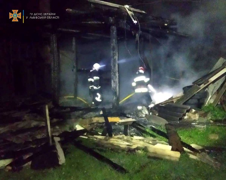 На Самбірщині у пожежі загинув власник будинку