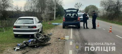 У Червоноградському районі в ДТП загинув пасажир мотоцикла (оновлено)