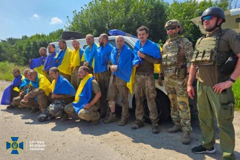 Понад 20 українських захисників повернули з російського полону