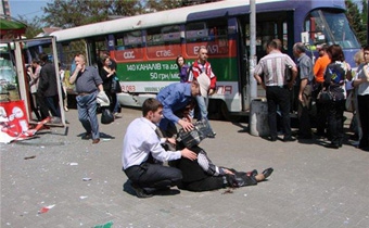 Відразу після вибухів у Дніпропетровську шукали свободівця