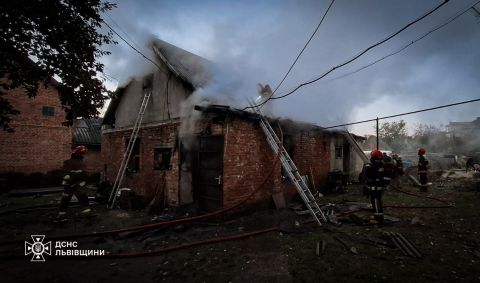 Поблизу Львова під час пожежі в будинку загинув чоловік