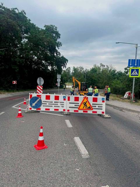Частину Богданівської обмежили для проїзду транспорту через аварію на колекторі