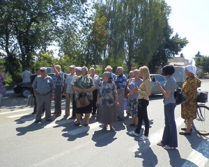 На Львівщині мітингувальники перекрили трасу міжнародного значення