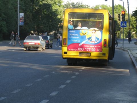 На Перемишлянщині водій маршрутки насмерть збив пішохода