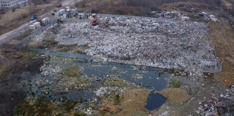 Сміттєзвалище у Дрогобичі забруднило землі на 3 мільйони гривень