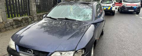 У Сколе водій Opel Vectra збив школярку 