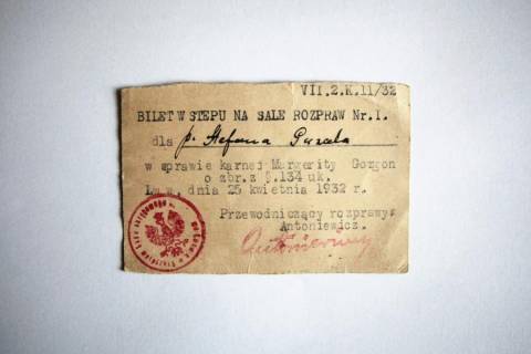 квиток на Горгонову (фото: Dziennik.pl)