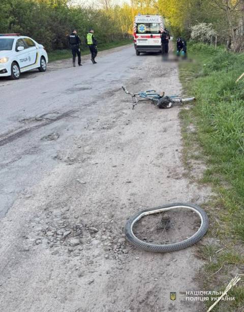 У Бродах п'яний водій Audi A6 на смерть збив велосипедиста та втік 