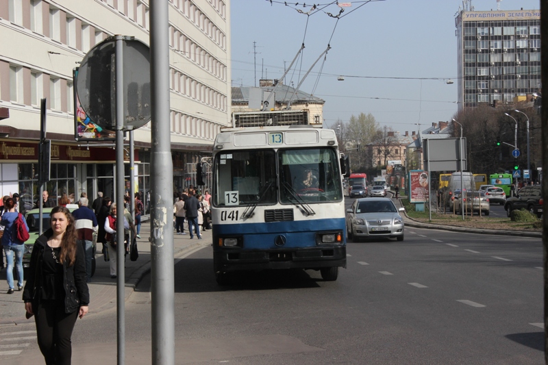 У Львові не курсують тролейбуси №7 та №12