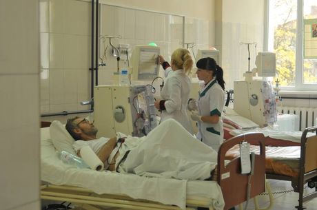 Хворі, які потребують гемодіалізу, вимагали у Львові безкоштовних ліків