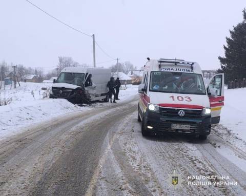 На трасі Мостиська – Самбір у ДТП постраждала пасажирка Fiat Scudo