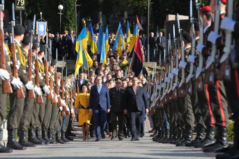 Мальський першим прийшов на допомогу військовому, який зімлів під час урочистостей у Львові