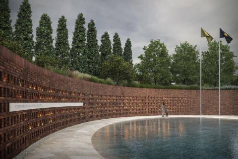 Візуалізація проекту меморіалу 