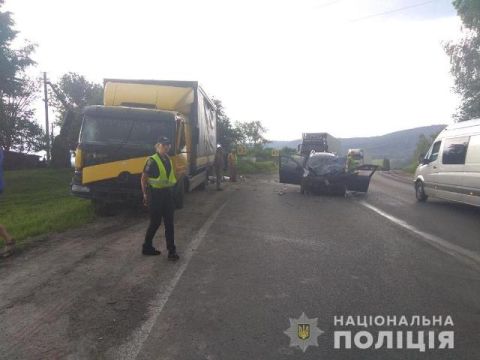 На Сколівщині у ДТП загинув водій легковика