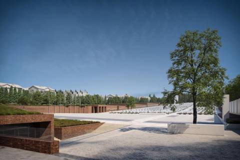 Візуалізація проекту меморіалу 