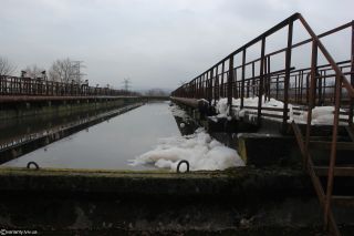 Друга лінія очисних споруд, де відбувається очищення господарських і дощових стічних вод