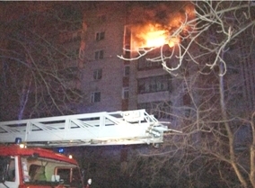 Дві  особи загинули внаслідок пожежі у багатоповерховому будинку у Львові