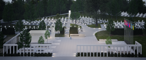 На Голосківському кладовищі збудують військовий Меморіал на 278 поховань