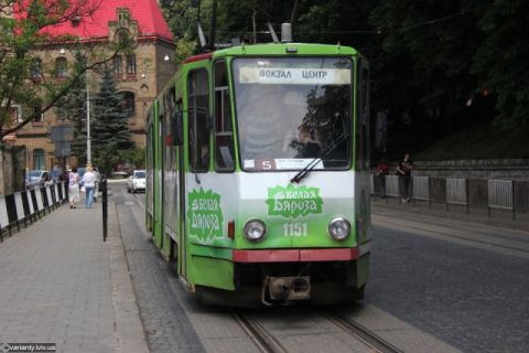 У Львові тимчасово не курсують сім трамваїв