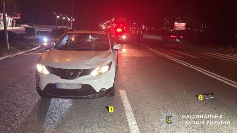 На Стрийщині водій Nissan Qashqai на смерть збив велосипедиста