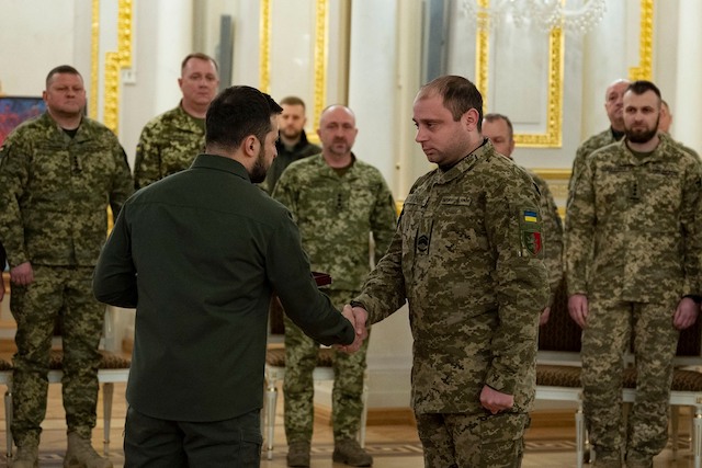 Зеленський надав звання Героя Україні майстер-сержанту 24 ОМБр Бублику
