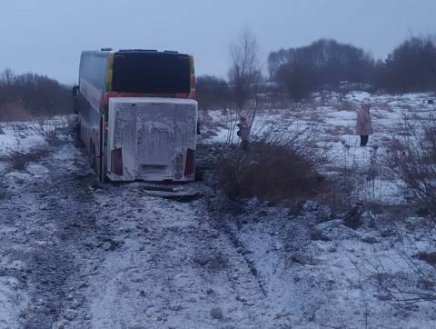 На трасі Львів – Луцьк у ДТП постраждали пасажири автобуса