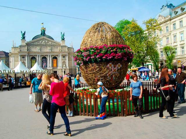 Великодній ярмарок у Львові розпочнеться 21 квітня