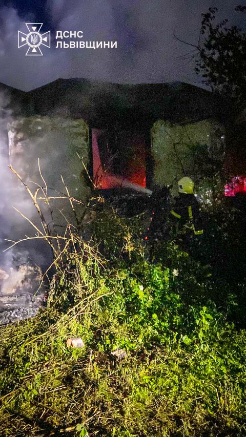 У Червоноградському районі внаслідок пожежі загинув чоловік