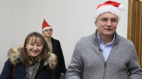 Третя каденція Садового надсилає усім львів'янам промені довголіття
