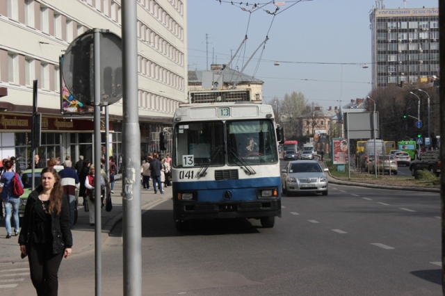 Через ремонт у Львові не курсуватимуть три тролейбуси