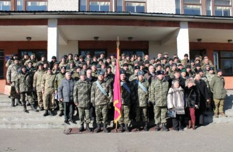 На Львівщині зустріли "Галицьких левів"