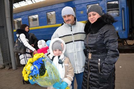 З Волновахи повернулися 30 Львівських прикордонників