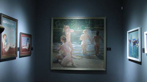 Купальниці, 1952, Олександр Дейнека