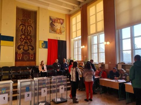 Правоохоронці не зафіксували порушень під час виборів у Жидачівському і Мостиському районах