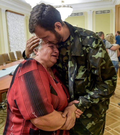 З полону звільнено 9 бійців, що проходять службу у військах ОП «Північ» - СПИСОК