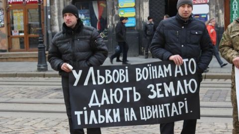 Львів'яни бояться, що Садовий так і не добудує будинок для учасників АТО