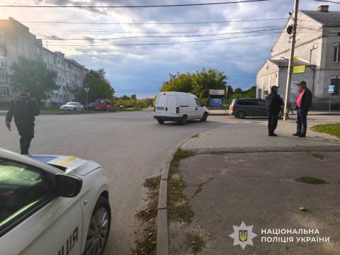 У Бродах водійка Citroen Jumpy збила велосипедистку