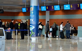 Новий термінал аеропорту «Львів» обслужив понад тисячу пасажирів