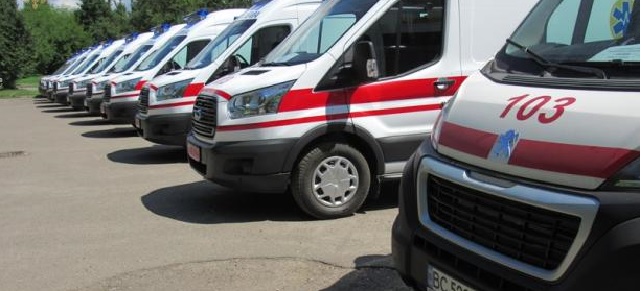 Миколаїв, Буськ та Новояворівськ отримали нові автомобілі швидкої допомоги