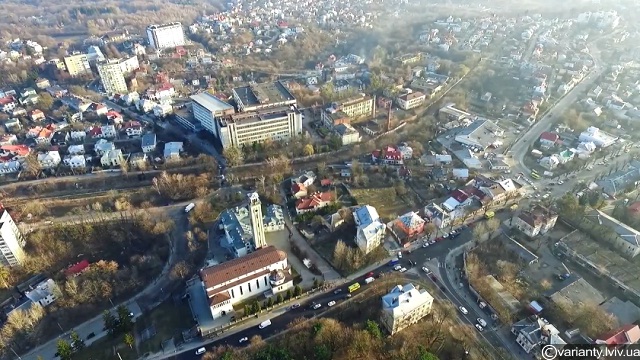 Повітряна Валькірія над Пасічною-Личаківською