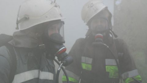 На Самбірщині жінка отримала опіки через пожежу в будинку