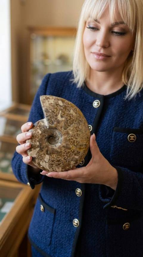 виставка київської дизайнерки та художниці Ольги Шинкаренко «Мушлі з епохи динозаврів»