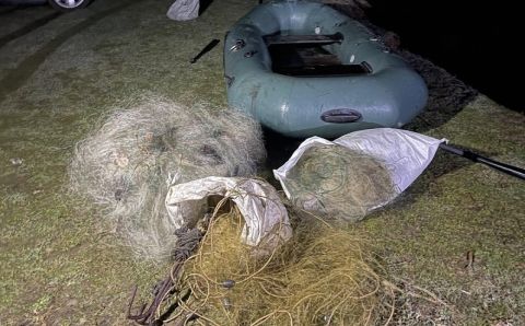 На Добротвірському водосховищі виявили браконьєрську сітку